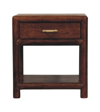 Table de chevet Regency finition châtaigne