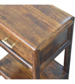 Table de chevet Regency finition châtaigne