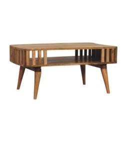 Slatted Oak-ish Coffee Table