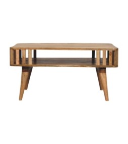 Slatted Oak-ish Coffee Table (Copy)