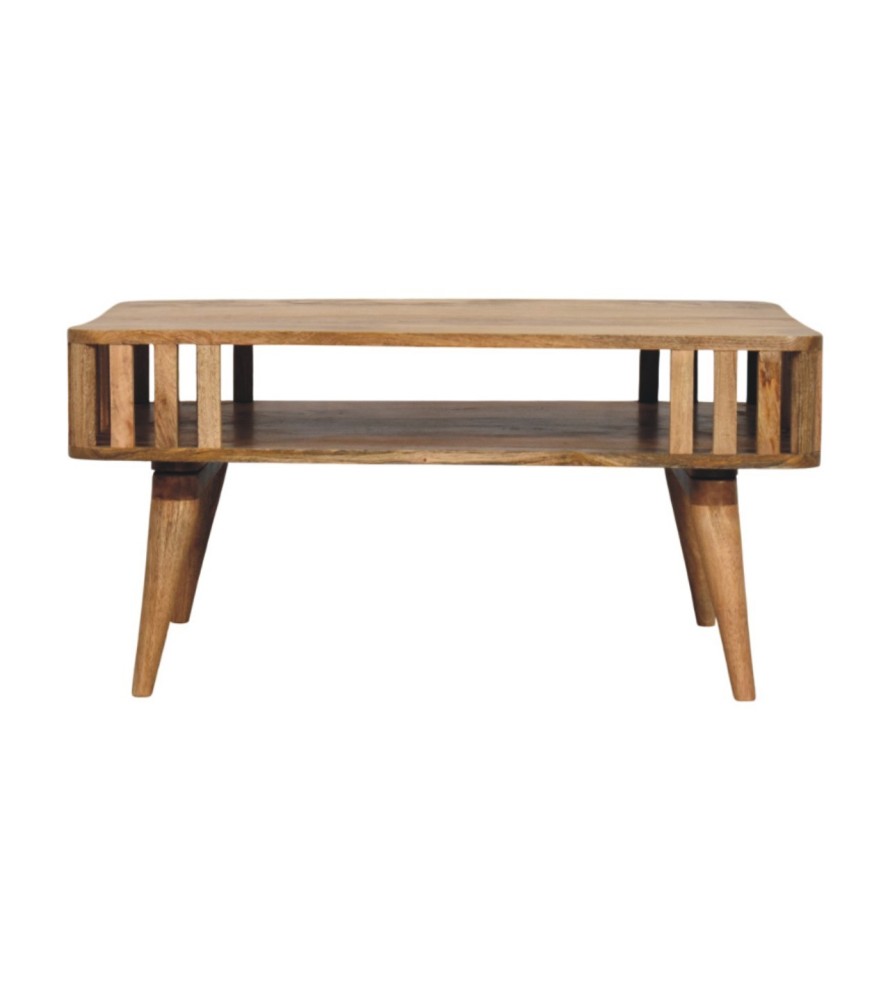 Slatted Oak-ish Coffee Table (Copy)
