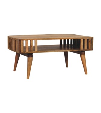 Slatted Oak-ish Coffee Table (Copy)