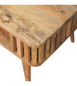 Slatted Oak-ish Coffee Table (Copy)