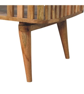 Slatted Oak-ish Coffee Table (Copy)