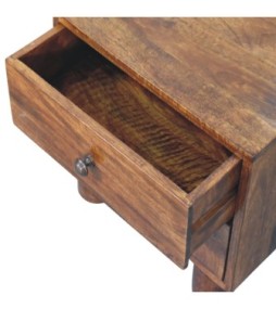 Tula 2 Drawer Chestnut Nightstand