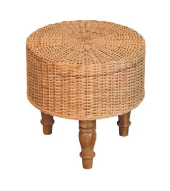 Regency Round Woven Stool