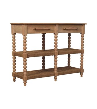 Spindle Console Table