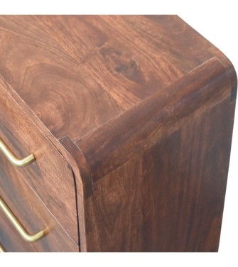 3-Drawer Rounded Chest