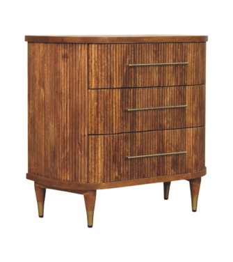 Emerson Ribbed 3-Drawer Chest
