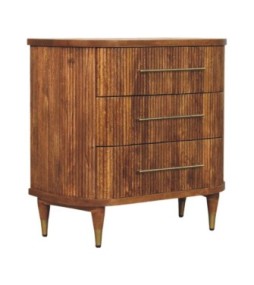 Emerson Ribbed 3-Drawer Chest