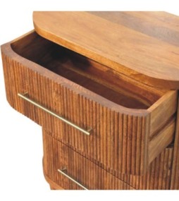 Emerson Ribbed 3-Drawer Chest