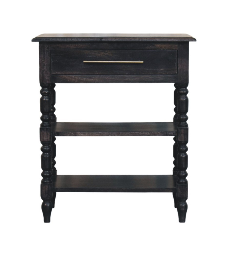 Heritage Turned-Leg Side Table