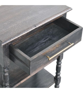 Heritage Turned-Leg Side Table