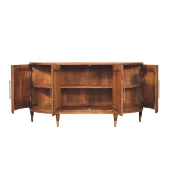 Ravello Curved 4-Door Sideboard