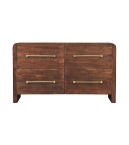 Aurelio Smoked Oak Chest of Drawers