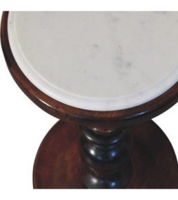 Bellmont Marble-Top Side Table