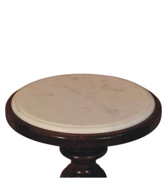 Bellmont Marble-Top Side Table