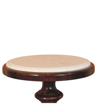 Bellmont Marble-Top Side Table