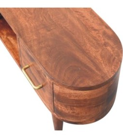 Valenza Curved Media Console