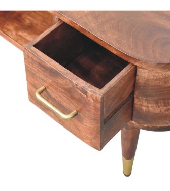 Valenza Curved Media Console