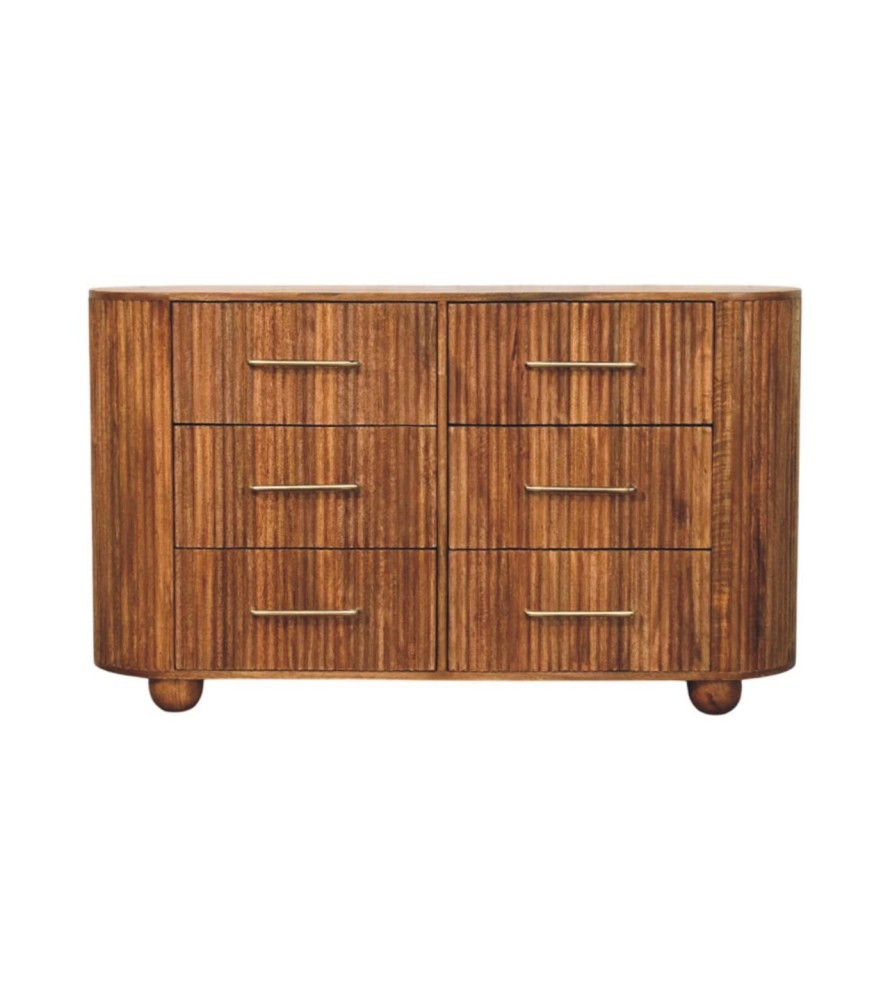 Ridgefront Chest - Amber Oak