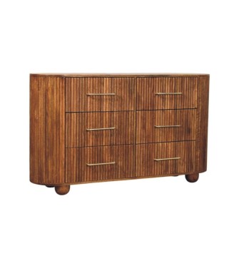 Ridgefront Chest - Amber Oak