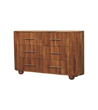 Ridgefront Chest - Amber Oak