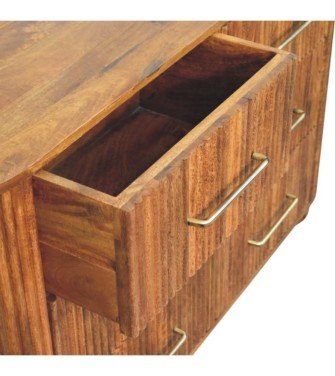 Ridgefront Chest - Amber Oak