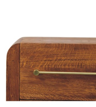 Table de chevet Aurelio à deux tiroirs