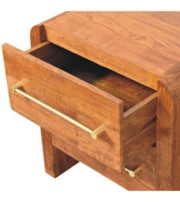 Table de chevet Aurelio à deux tiroirs