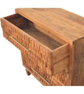Cadiz Carved Storage Chest