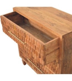 Cadiz Carved Storage Chest