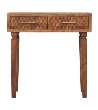 Cadiz Carved Twin-Drawer Console