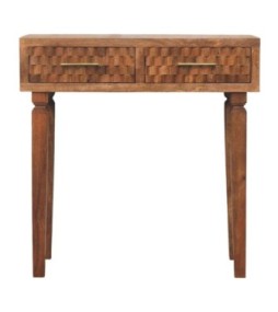 Cadiz Carved Twin-Drawer Console