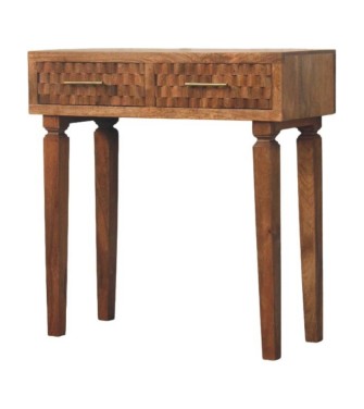 Cadiz Carved Twin-Drawer Console