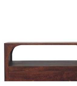 Arched Edge 3 Drawer Chest