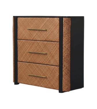 Havana Weave 3 Drawer Chest