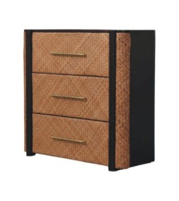 Havana Weave 3 Drawer Chest