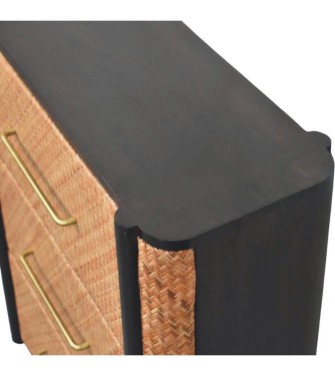 Havana Weave 3 Drawer Chest