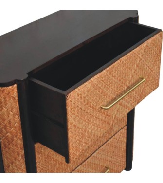 Havana Weave 3 Drawer Chest